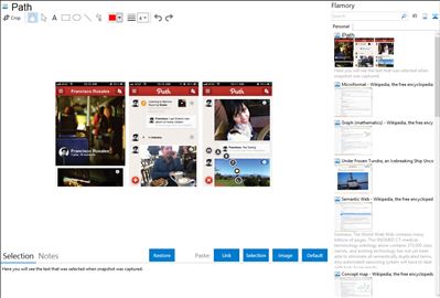 Path - Flamory bookmarks and screenshots