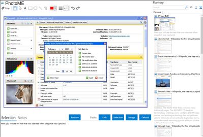 PhotoME - Flamory bookmarks and screenshots