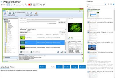 PhotoRenamer - Flamory bookmarks and screenshots