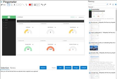 Pingometer - Flamory bookmarks and screenshots
