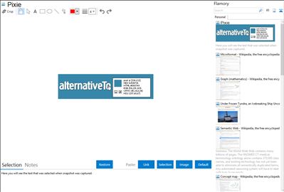 Pixie - Flamory bookmarks and screenshots