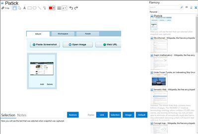 Pixtick - Flamory bookmarks and screenshots