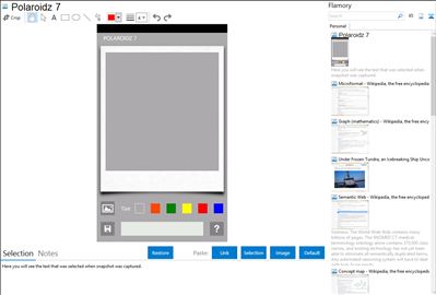 Polaroidz 7 - Flamory bookmarks and screenshots