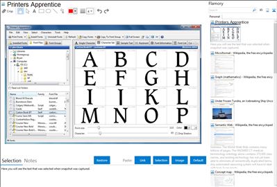 Printers Apprentice - Flamory bookmarks and screenshots