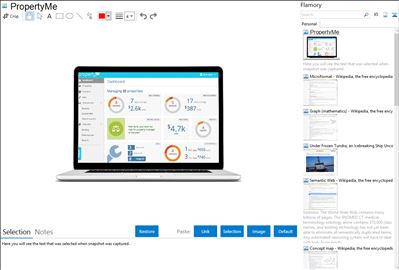 PropertyMe - Flamory bookmarks and screenshots