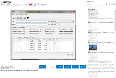QBrew - Flamory bookmarks and screenshots