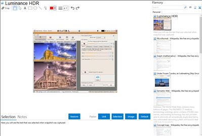 Luminance HDR - Flamory bookmarks and screenshots