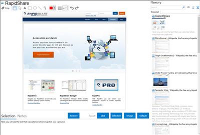 RapidShare - Flamory bookmarks and screenshots