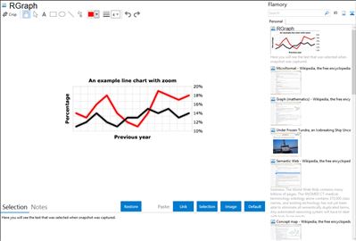 RGraph - Flamory bookmarks and screenshots
