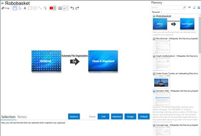 Robobasket - Flamory bookmarks and screenshots