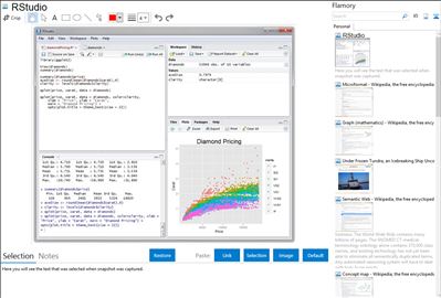 RStudio - Flamory bookmarks and screenshots