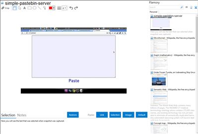 simple-pastebin-server - Flamory bookmarks and screenshots