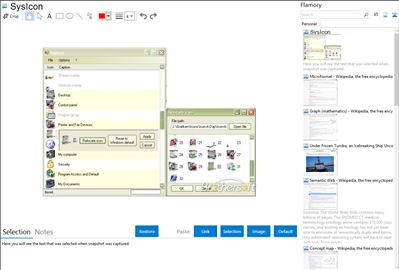 SysIcon - Flamory bookmarks and screenshots