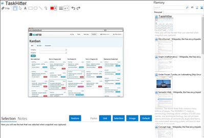 TaskHitter - Flamory bookmarks and screenshots