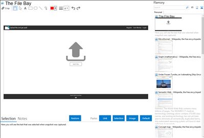 The File Bay - Flamory bookmarks and screenshots