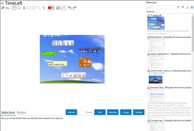 TimeLeft - Flamory bookmarks and screenshots