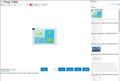 Times Table - Flamory bookmarks and screenshots