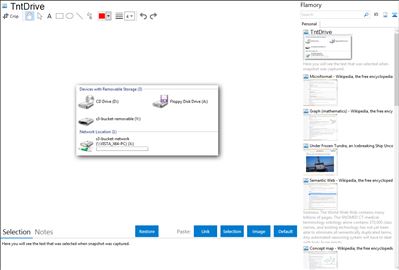 TntDrive - Flamory bookmarks and screenshots