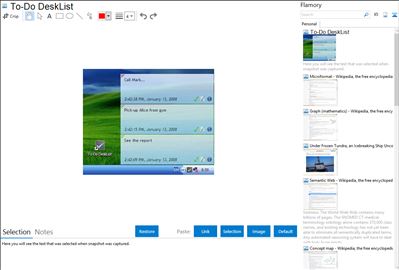 To-Do DeskList - Flamory bookmarks and screenshots