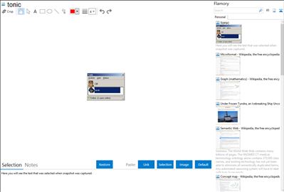 tonic - Flamory bookmarks and screenshots