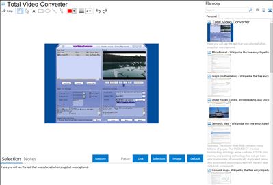 Total Video Converter - Flamory bookmarks and screenshots