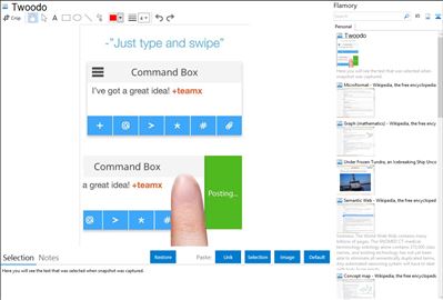 Twoodo - Flamory bookmarks and screenshots