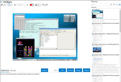 VcXsrv - Flamory bookmarks and screenshots