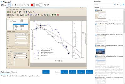 Veusz - Flamory bookmarks and screenshots