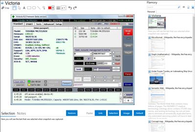 Victoria - Flamory bookmarks and screenshots