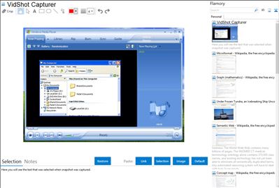 VidShot Capturer - Flamory bookmarks and screenshots