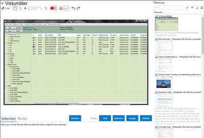 Vistumbler - Flamory bookmarks and screenshots