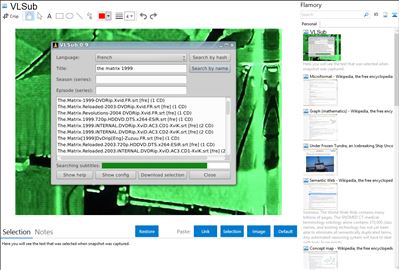 VLSub - Flamory bookmarks and screenshots