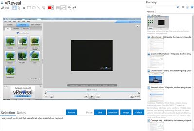 vReveal - Flamory bookmarks and screenshots