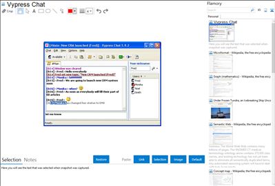 Vypress Chat - Flamory bookmarks and screenshots